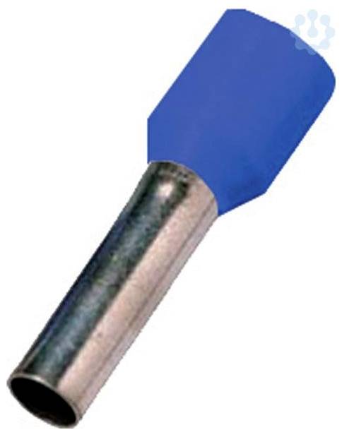Intercable 180787 Adereindhulzen 2.5 mm² Deels geïsoleerd Blauw 1 stuk(s) Piece-0
