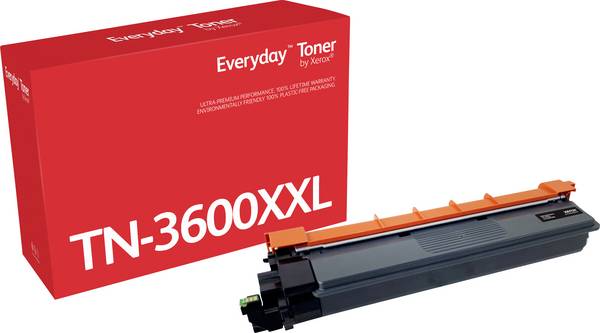 Everyday Black Toner compatibel met Brother TN3600XXL, Extra hoge capaciteit
