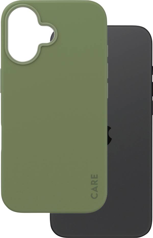 PanzerGlass CARE by ® Fashionable Backcover Apple iPhone 16 Groen Inductieve lading