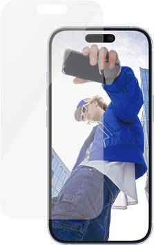 PanzerGlass Classic Fit 2873 Screenprotector (glas) Apple iPhone 16, IPhone 15 1 stuk(s) Anti-vingerafdruk, Krasvast