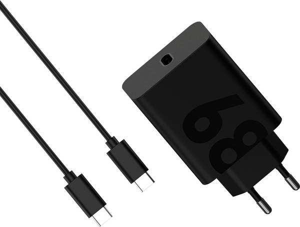 Motorola MOTOROLA SOLUTIONS - Motorola - Netzteil - 68 Watt - PD (24 pin USB-C) USB-oplader 68 W 1x USB-C USB PD 3.0, USB PD Zwart  GaN, Snellader