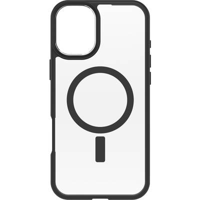 Smartphone-hoesje met gestileerd zoeksymbool op witte achtergrond.