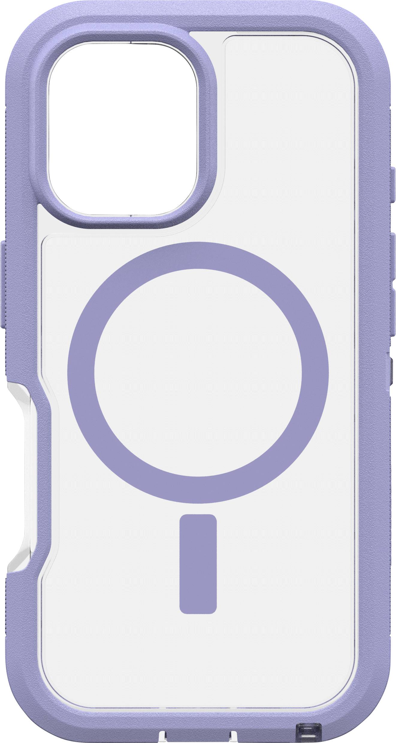 Otterbox Defender XT Backcover Apple iPhone 16 Lila, Transparant MagSafe compatible, Stootbestendig