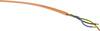 VER H05BQ-F 3G 0,75 Ri.100 Krachtoverbrenging H05BQ-F 3 G 0.75 mm² Oranje 100 m
