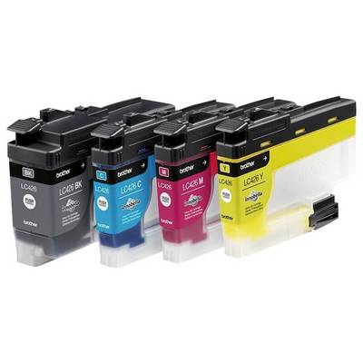Vier inktpatronen in de kleuren Zwart, Cyaan, Magenta en Geel, naast elkaar gerangschikt, elk voorzien van het opschrift 'LC426'.