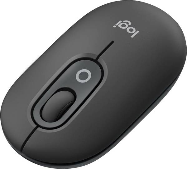 Logitech POP Muis Bluetooth    Optisch Grafiet 4 Toetsen 4000 dpi Easy Switch 3 apparaten, Geïntegreerd scrollwiel