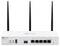 Een witte TP-Link router met drie antennes en meerdere Ethernet-poorten, geschikt voor Gigabit VPN-verbindingen.