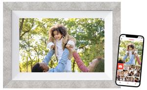 Conrad Braun Phototechnik DigiFrame 10W WiFi Digitale WiFi-fotolijst 25.7 cm 10.1 inch Energielabel: C (A - G) 1280 x 800 Pixel... aanbieding
