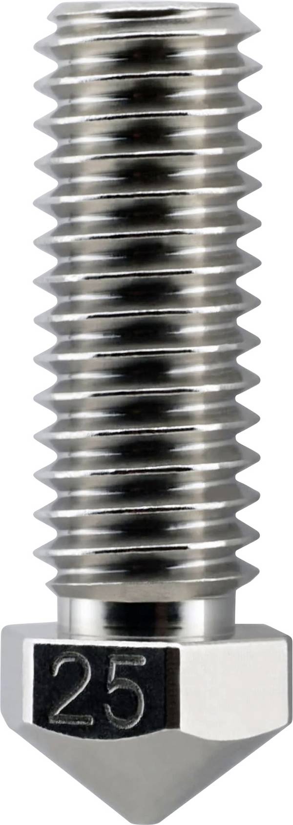 Micro-Swiss 3D-printermond  0.25mm Plated Wear Resistant High Flow Volcano Compatible 1.75mm Nozzles M2555-025