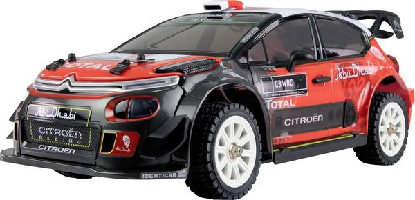 Amewi Hyper Go Citroen C3 WRC Rallye/Drift Zwart, Rood Brushless 1:14 RC auto Elektro Rallywagen 4WD RTR 2,4 GHz