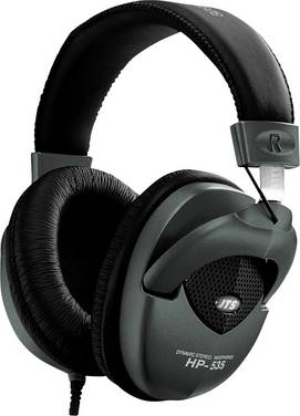 JTS HP-535 On Ear koptelefoon  Kabel     Studio