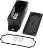 Hammond Electronics 1550Z102FBK Universele behuizing 90 x 36 x 30 Aluminium spuitgietwerk Zwart 1 stuk(s)
