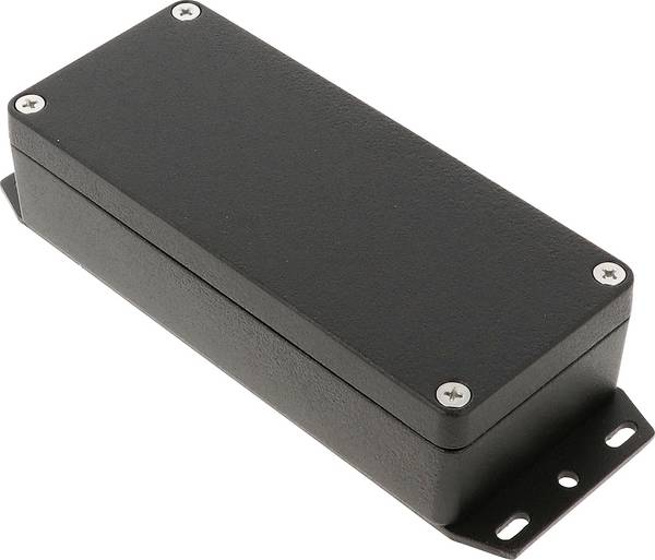 Hammond Electronics 1550Z109FBK Universele behuizing 150 x 64 x 36 Aluminium spuitgietwerk Zwart 1 stuk(s)