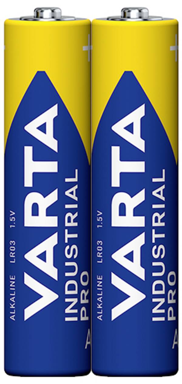 Varta Industrial Pro AAA batterij (potlood) Alkaline 1.5 V 2 stuk(s)