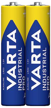Varta Industrial Pro AAA batterij (potlood) Alkaline 1.5 V 2 stuk(s)