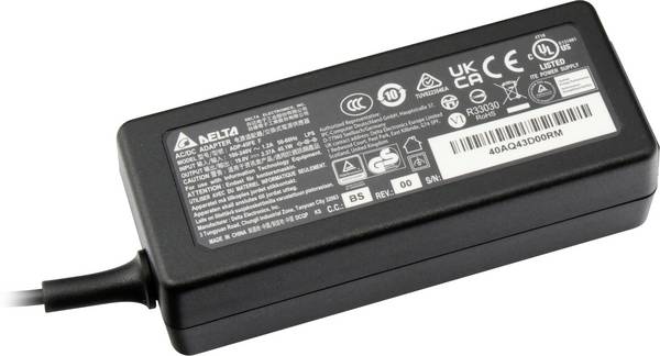 Delta Regeltechnik ADP-45FE FBS, A18-045N2A, ADP-45ZD BA, ADP-45FE F, ADP-45HE B Laptop netvoeding 45 W 19 V 2.37 A