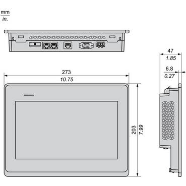Schneider Electric HMIST6500FW HMIST6500FW PLC-touchpanel-1