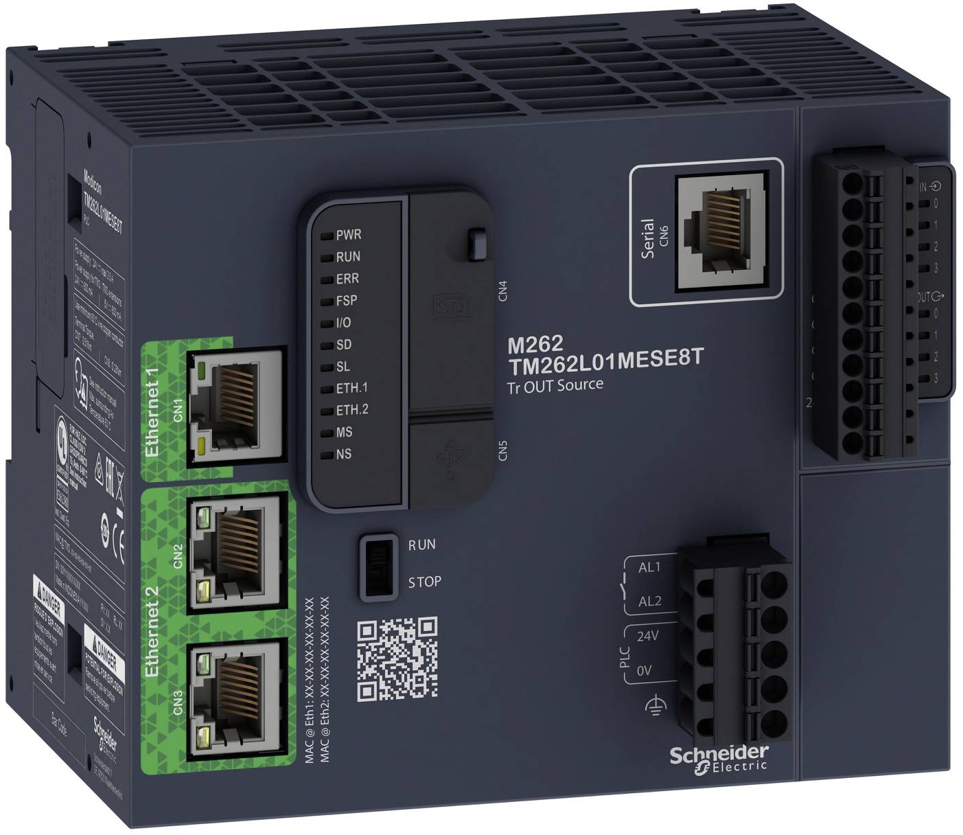 Schneider Electric TM262L01MESE8T TM262L01MESE8T PLC-aansturingsmodule-0