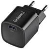 Intenso Power Adapter W30C² black USB-oplader 30 W 1x USB-C Zwart Binnen GaN, USB Power Delivery (USB-PD)