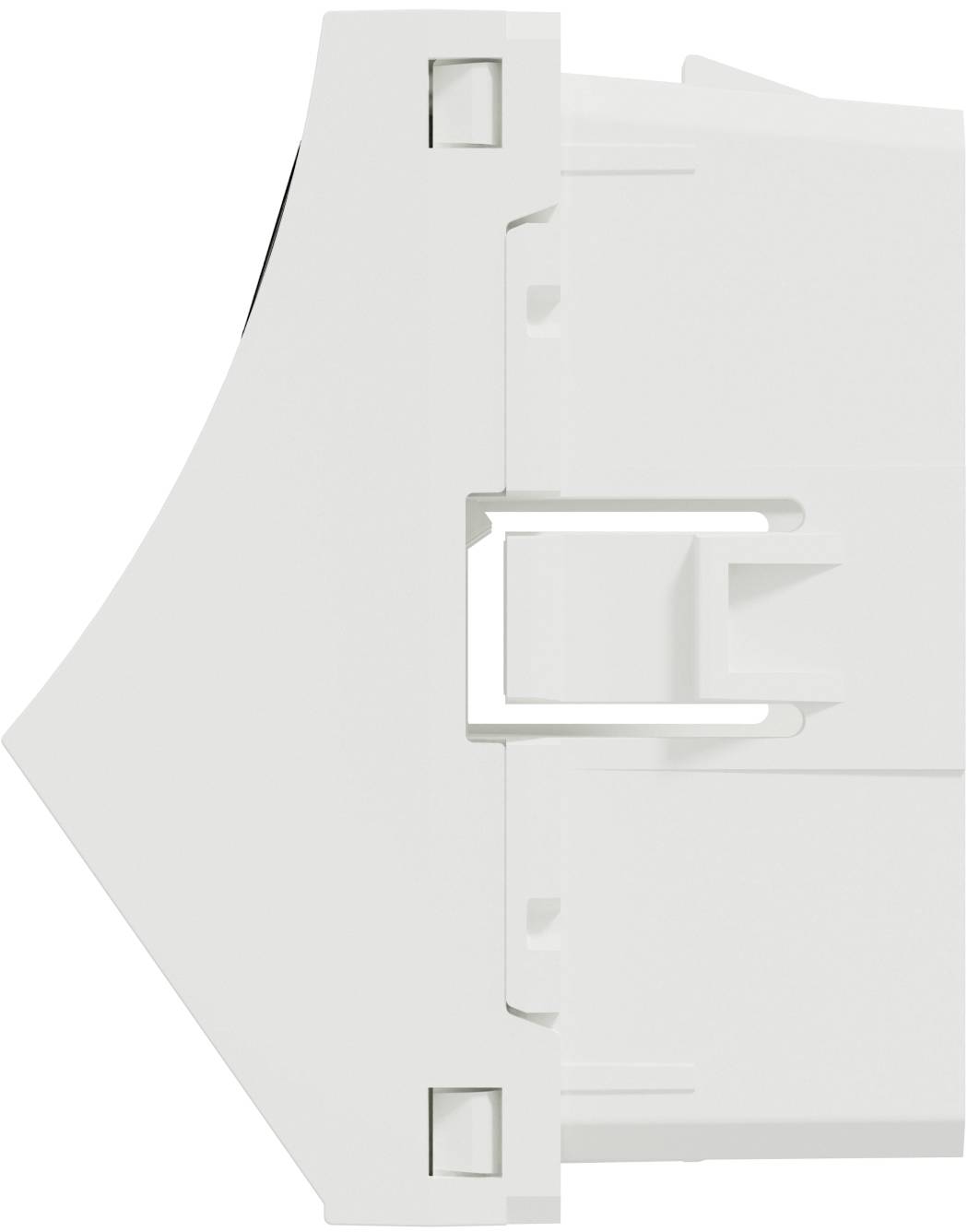 Schneider Electric NU942418 Datacontactdoos Frontafdekking (b x h x d) 45 x 45 x 27 mm 1 stuk(s) Wit-7