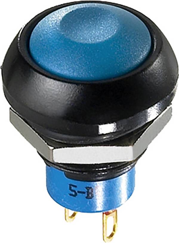 APEM IPR1SAD2 IP Series Drukschakelaar 12 V/DC 4 A 1x aan/uit Continu  (Ø x h) 12 mm x 20 mm IP67 1 stuk(s)