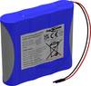 Ansmann 2S2P Accupack Aantal cellen: 4 Batterijgrootte: 18650 Kabel Li-ion 7.2 V 5100 mAh