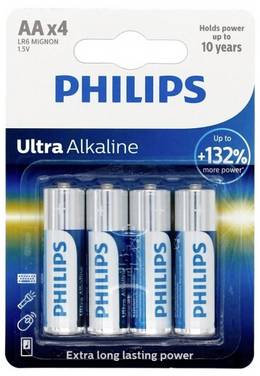 Philips Ultra LR6 AA batterij (penlite) Alkaline  1.5 V 4 stuk(s)