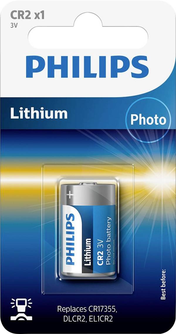Philips C CR2/01B Lithium batterij - 1 stuk