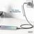 Een smartphone wordt aangesloten op een stopcontact met een oplaadkabel, met de vermelding '60W Charging Power'.