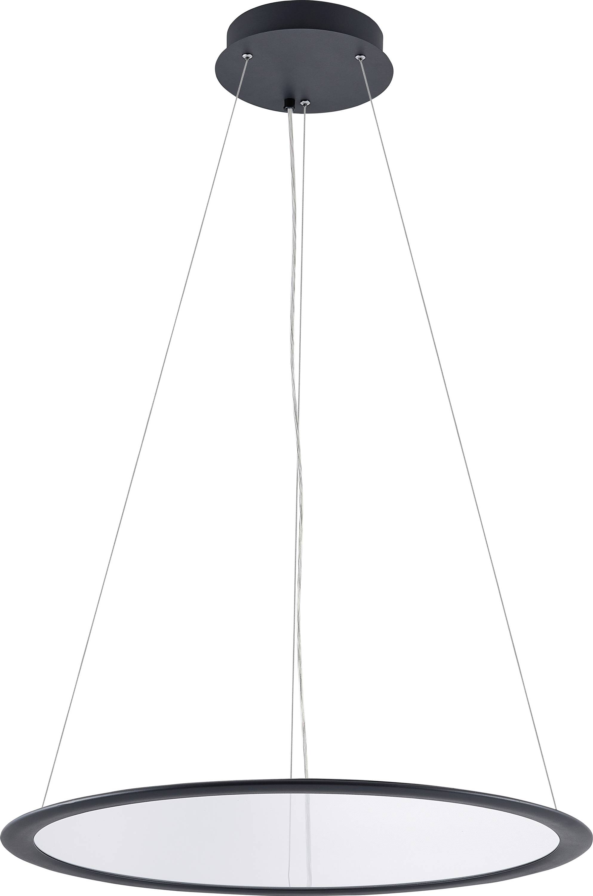 Deko Light 342252 342252 LED-hanglamp LED LED vast ingebouwd 50.0 W Zwart