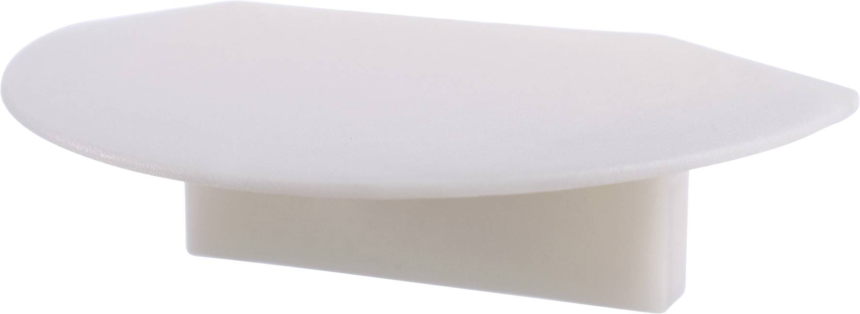 Deko Light 978080 Endkappe P-ET-01-08 Set 2 Stk, Weiß Profieleindkap Kunststof (l x b x h) 23 x 16 x 7 mm 1 stuk(s)