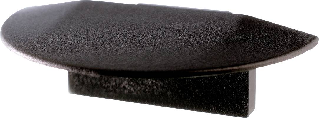 Deko Light 978082 Endkappe P-ET-01-08 Set 2 Stk, Schwarz Profieleindkap Kunststof (l x b x h) 23 x 16 x 7 mm Piece 1 stuk(s)