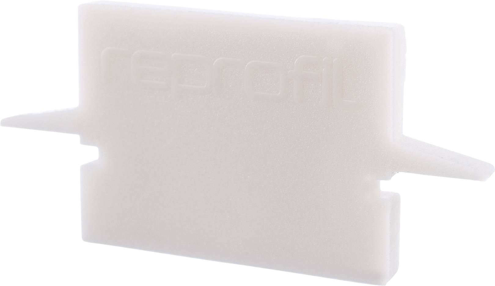 Deko Light 979040 Endkappe H-ET-01-10 Set 2 Stk, Weiß Profieleindkap Kunststof (l x b x h) 25 x 6 x 12 mm Piece 1 stuk(s)