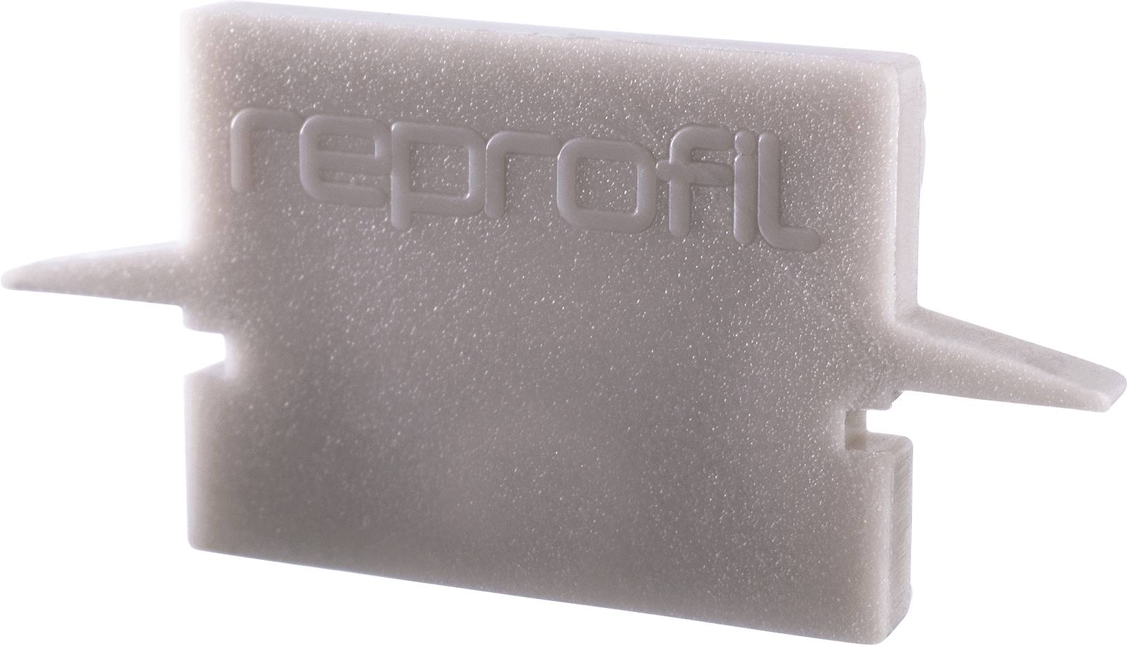 Deko Light 979041 Endkappe H-ET-01-10 Set 2 Stk, Grau Profieleindkap Kunststof (l x b x h) 25 x 6 x 12 mm Piece 1 stuk(s)
