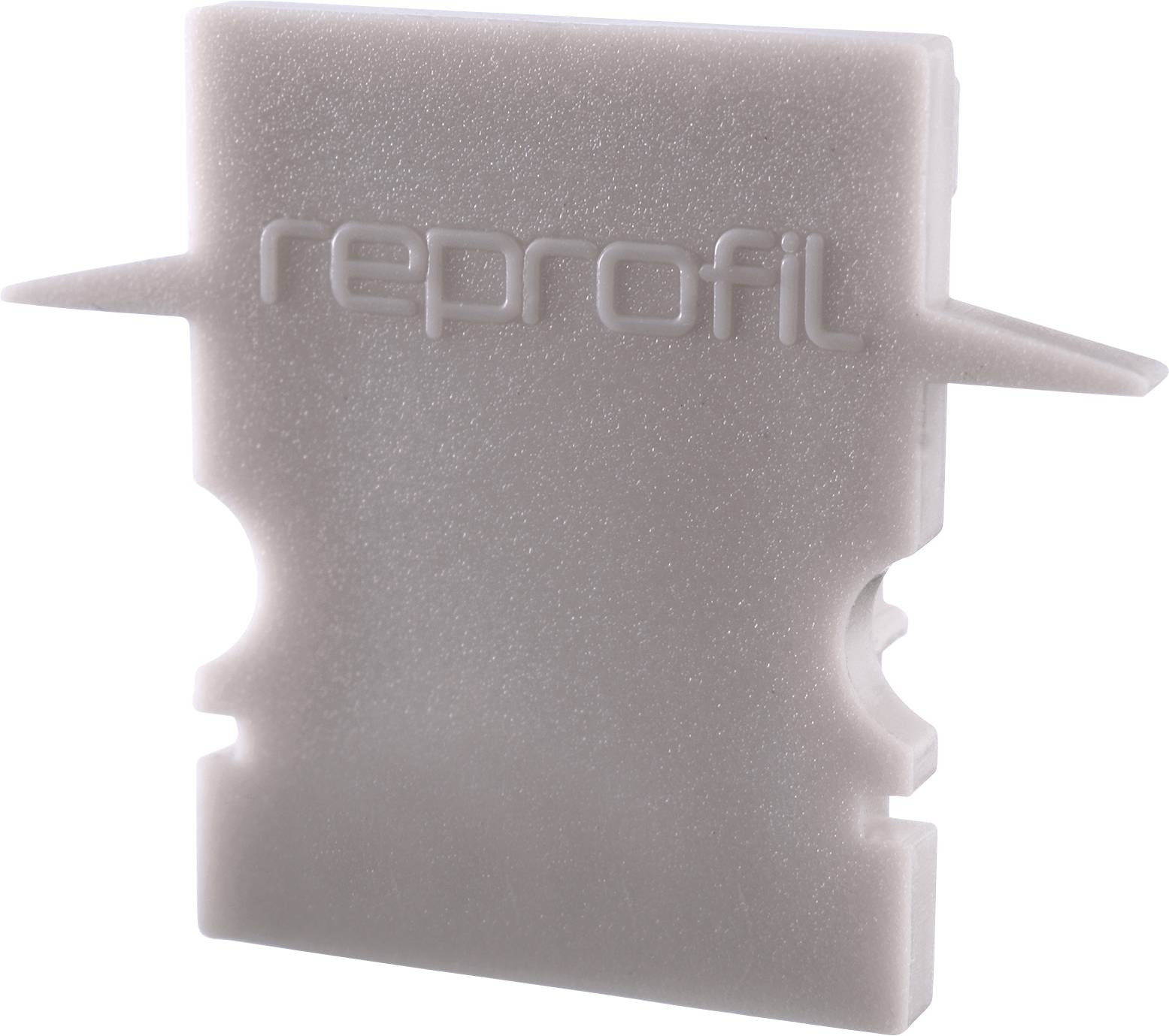 Deko Light 979061 Endkappe H-ET-02-10 Set 2 Stk, Grau Profieleindkap Kunststof (l x b x h) 25 x 6 x 20 mm 1 stuk(s)