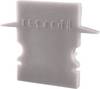 Deko Light 979061 Endkappe H-ET-02-10 Set 2 Stk, Grau Profieleindkap Kunststof (l x b x h) 25 x 6 x 20 mm 1 stuk(s)