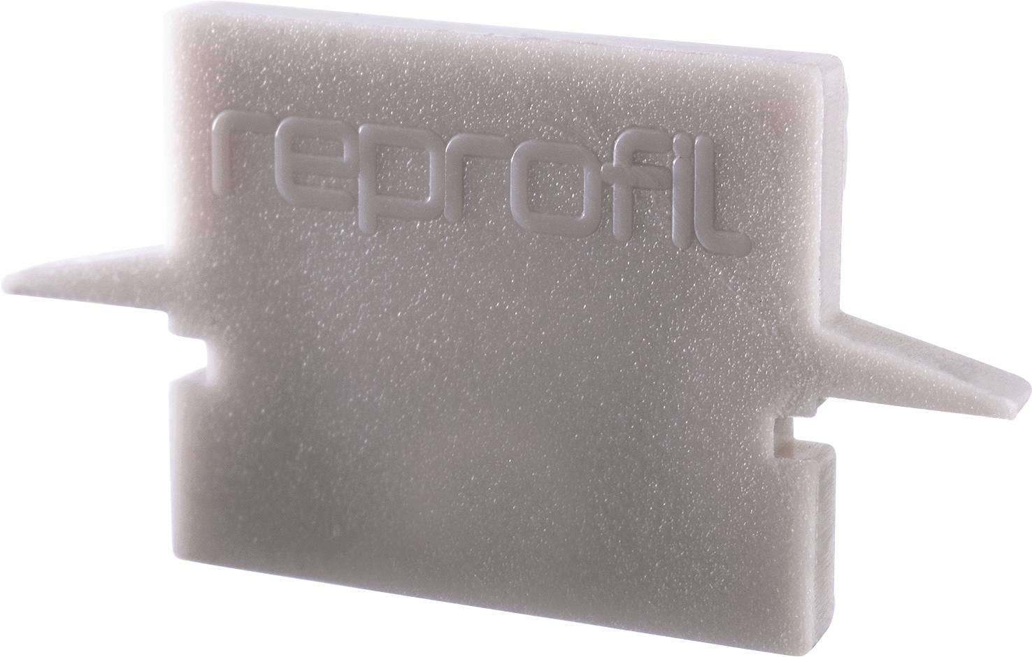 Deko Light 979121 Endkappe H-ET-01-08 Set 2 Stk, Grau Profieleindkap Kunststof (l x b x h) 23 x 6 x 12 mm Piece 1 stuk(s)
