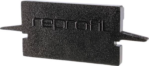 Deko Light 979132 Endkappe H-ET-01-15 Set 2 Stk, Schwarz Profieleindkap Kunststof (l x b x h) 30 x 6 x 12 mm 1 stuk(s)