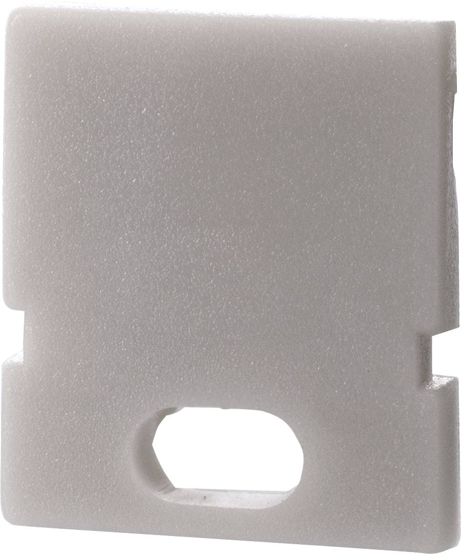 Deko Light 979161 Endkappe H-AU-01-05 Set 2 Stk, Grau Profieleindkap Kunststof 1 stuk(s)