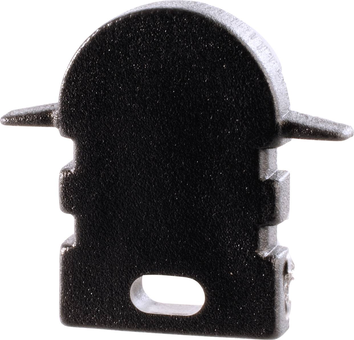 Deko Light 979692 Endkappe R-ET-02-05 Set 2 Stk, Schwarz Profieleindkap Kunststof 1 stuk(s)