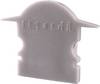 Deko Light 980061 Endkappe L-ET-02-10 Set 2 Stk, Grau Profieleindkap Kunststof (l x b x h) 25 x 6 x 19 mm Piece 1 stuk(s)