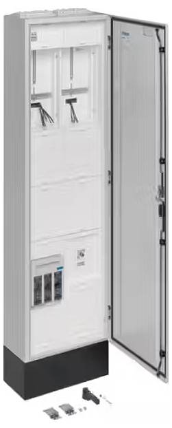 Hager FR22W1 FR22W1 Omvormer- en meetkast Aantal rijen: 12 Inhoud: 1 stuk(s)