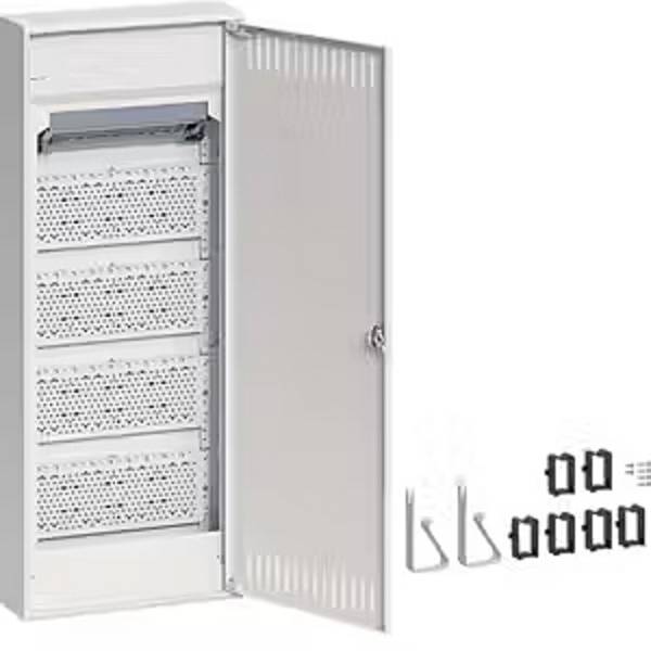 Hager VA60NW VA60NW Kleine verdeelkast (uitgerust) Opbouw (op muur) Aantal rijen: 5 Inhoud: 1 stuk(s)