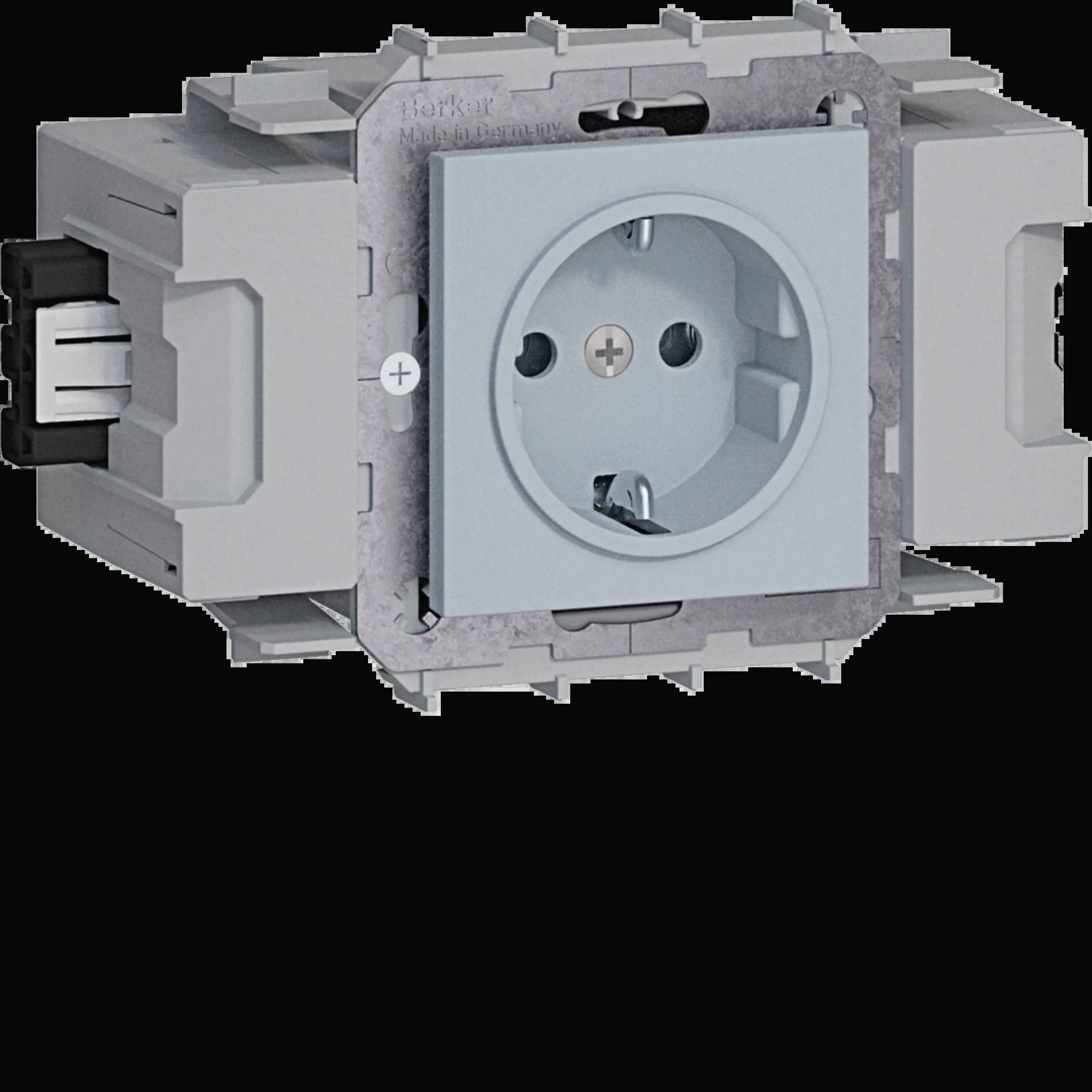 Hager GS1001LAN Stopcontact 1 stuk(s)
