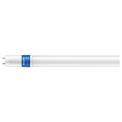Led-buislamp met blauw uiteinde, voorzien van het opschrift 'Philips', geschikt voor energiezuinige binnenverlichting.