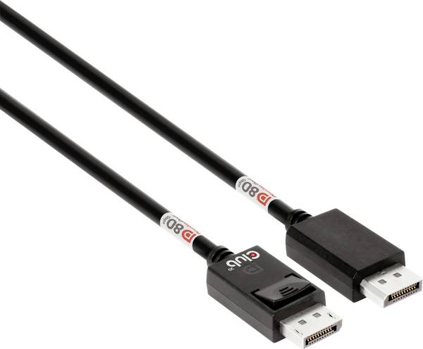 club3D CAC-1092 DisplayPort-kabel DisplayPort Aansluitkabel DisplayPort-stekker 1.6 m Zwart
