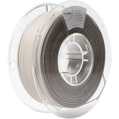 PLA-filamentspoel in transparante plastic verpakking, geëtiketteerd met 'PLA Mat'.