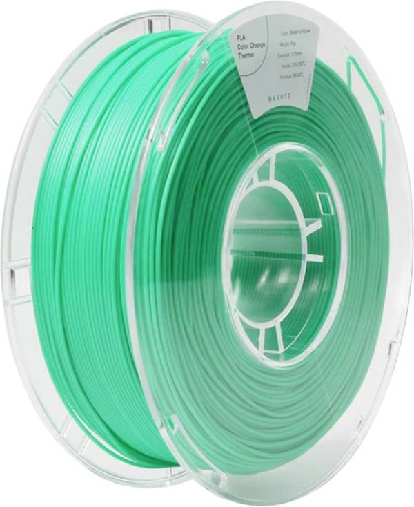 Maertz PMMA-1017-001 PMMA-1017-001 Filament PLA Color Change Thermo Kleurverandering 1.75 mm 1000 g Geel, Groen 1 stuk(s)