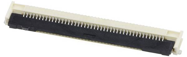 Molex 505110-4496 FFC/FPC-aansluiting Totaal aantal polen: 44 Rastermaat: 0.50 mm Inhoud: 1 stuk(s) Tape on Full reel