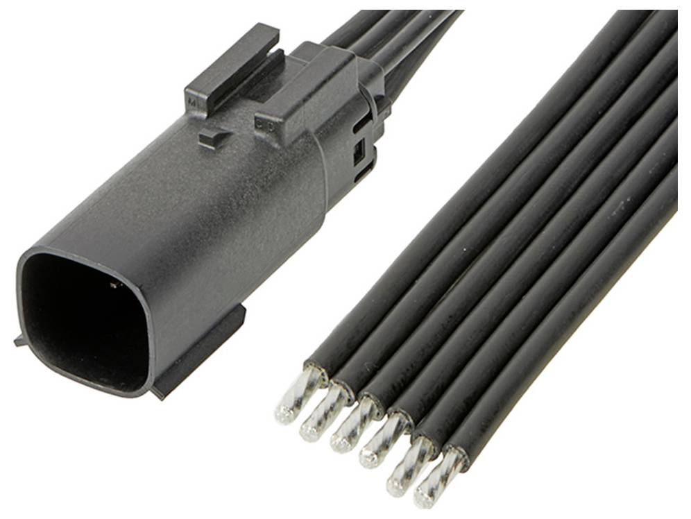 Molex 216288-1061 Male behuizing (kabel) Totaal aantal polen: 6 Rastermaat: 3.50 mm Inhoud: 1 stuk(s) Bag-0